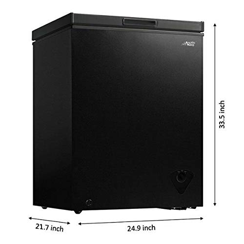 Arctic King Chest Freezer, Black (5 cu ft, Black) Pricepulse