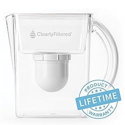 See Clearly Filtered Water Pitcher with Lifetime Warranty - Guaranteed to Remove Fluoride, Lead and over 200 other contaminants Details