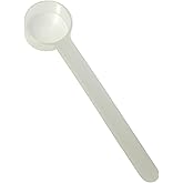 Supplement and Supply 1 Teaspoon (1/3 Tablespoon | 5 mL) Long Handle Plastic Measuring Spoon for Coffee, Protein Powder, Pet Food, Spices, Grains, Dry Goods &ndash; Food-Grade BPA-Free (Pack of 1)