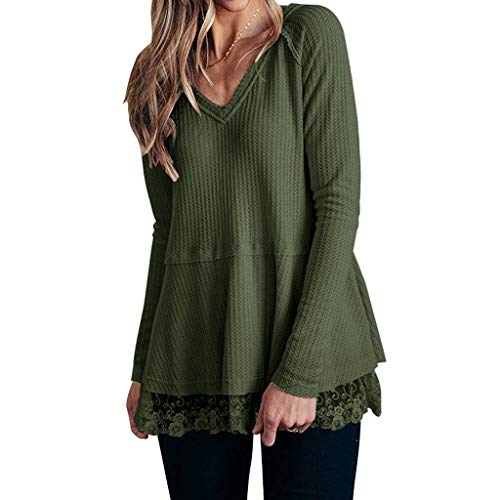 1 QBQCBB+Womens+Waffle+Sweaters+Pullovers