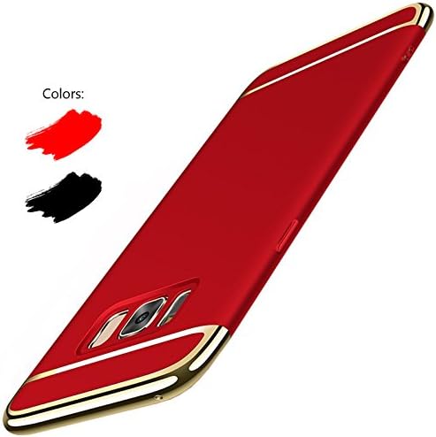 Samsung Galaxy S8 Case, Chemin Elegant Hard Matte Slim Thin Case for Samsung Galaxy S8 (Red)