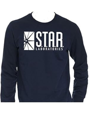 Star Laboratories Star Labs Long Sleeve Shirt Crew Neck S.T.A.R Labs - Premium Quality
