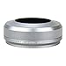 JJC LH-JX100II Silver Upgrade Lens Hood Shade Adapter Ring, Compatible with Fujifilm FinePix X100V X100S X100T X100F, Replaces AR-X100 Silver