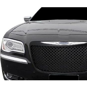 Gldifa Front Grille For Chrysler 300/300C 2011-2014 - Gloss Black Mesh Grill, Bentley Style