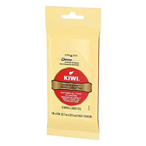 Kiwi Express Clean and Shine Wipes 15 ct