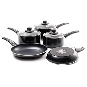 Kitchen-Stories-CC002624-001-Searsmart-5-Piece-Non-Stick-Cookware-Set-Aluminium Kitchen Stories CC002624-001 Searsmart 5-Piece Non-Stick Cookware Set, Aluminium