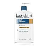 Lubriderm Daily Moisture Lotion SPF 15 Moisturizer with Sunscreen, 13.5 Ounce