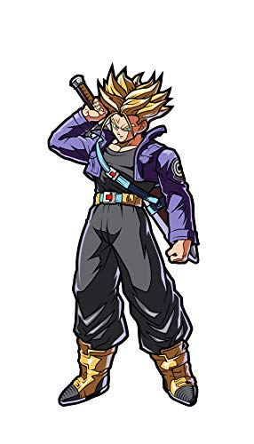 FiGPiN Dragon Ball Fighterz: Super Saiyan Trunks - Collectible Pin with Premium Display Case - Not Machine Specific