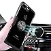 UARMOR iPhone 8 Plus Case, iPhone 7 Plus Clear Slim Bumper Case with Magnetic for Car Mount, Ring Holder Rotating Stand Case Cover for Apple iPhone 7/8 Plus 5.5 inch - Black