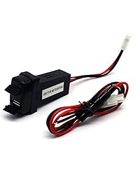 MOTONG 2.1A Socket USB doble para MITSUBISHI - MITSUBISHI 2.1A Dual USB Socket Puerto para iPhone X 8 7 6 5, iPad, Samsung, LG, Huawei y más