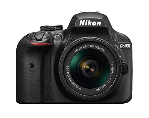 Nikon D3400 DSLR Camera with AF-P DX NIKKOR 18-55mm f/3.5-5.6G VR and AF-P DX NIKKOR 70-300mm f/4.5-6.3G ED