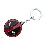 Deadpool Logo Keychain