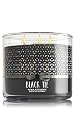 Bath and Body Works 3-wick Candle Black Tie