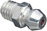 Alemite B2106 Metric Fitting, Metric Packaged Fittings for Display, Each Pack Contains 10 Fittings, Straight, 6 mm x 1 mm (Pitch) Taper, M6 Metric (Pack of 10)