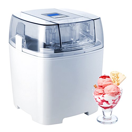Click Here to See More Images Aucma ICE119 Convenient Ice Cream Maker, 7.1