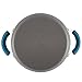 Rachael Ray Brights Hard Anodized Nonstick Stock Pot/Stockpot with Lid, 8 Quart, Marine Blue