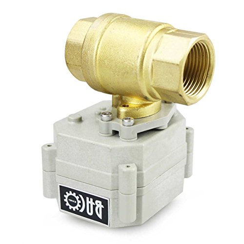 BACOENG 3/4" DN20 12V/24V Brass Motorized Ball Valve(AC/DC936V CR202