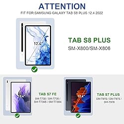 Case for Samsung Galaxy Tab S8 Plus 2022 : 3 Layer