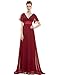 Ever Pretty Women's Short Sleeve V-Neck Long Evening Dress 09890