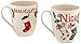 Lenox Naughty and Nice Mugs, Set of 2