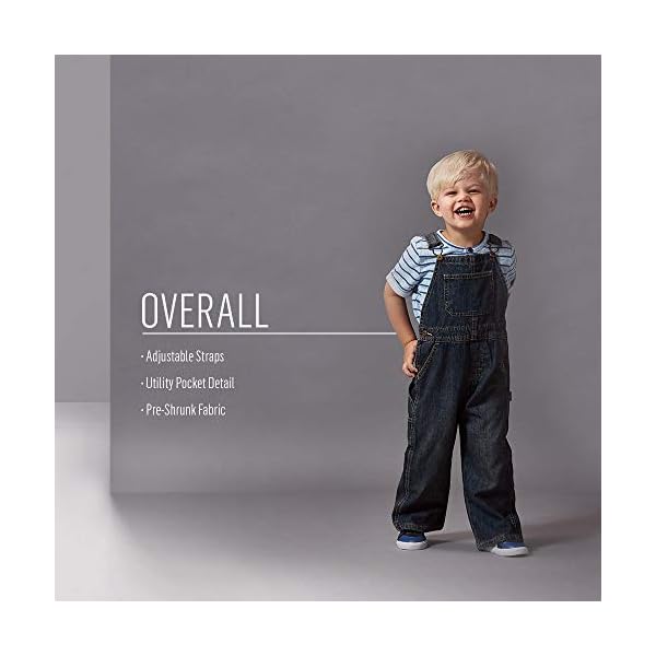 Wrangler Authentics Boys' Classic Denim Overall - Image 5