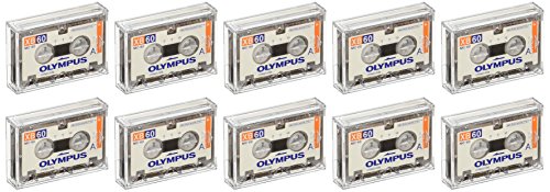 Olympus XB-60 SB / 10 Pack Standard Blank Microcassette Tapes MC-60