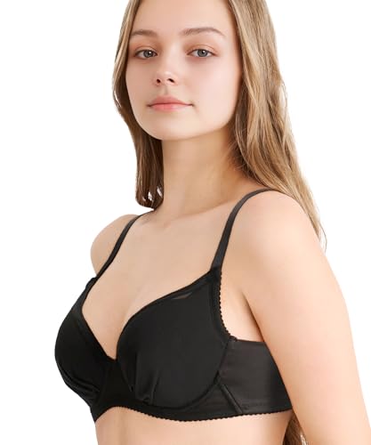 [ワコール] ブラジャー 【小さく見せるブラ】 シンプル 着やせ効果 コンパクトにメイク BRB452 BL F90
