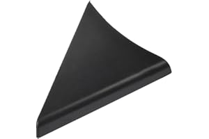 Driver Side Interior Mirror Trim Cover, Black ABS, Compatible for 2007-2014, for Chevrolet, for Silverado, for Sierra, for Yu