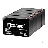 Mighty Max Battery 12V 9AH SLA Battery for Peak PKC0J6 Jump Starter - 4 Pack brand product