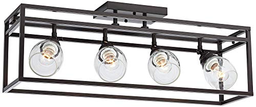 Pro Track Brennan 4-Light Bronze Cage Track Fixture - Pro Track