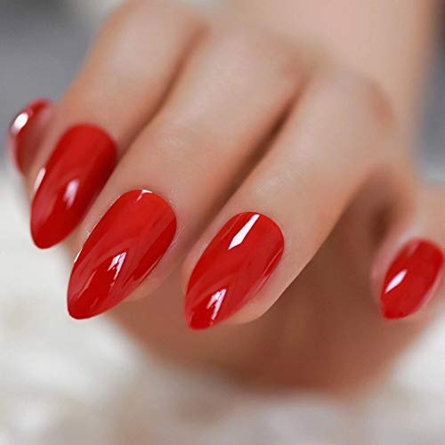 EDA LUXURY BEAUTY RED GLAMOROUS DESIGN Full Cover Press On Gel Glitter Artificial Tips Shiny Acrylic Elegant False Nails Extra Long Oval Round Pointy Ballerina Almond Stiletto Super Fashion Fake Nails 2 EDA LUXURY BEAUTY RED GLAMOROUS DESIGN Full Cover Press On Gel Glitter Artificial Tips Shiny Acrylic Elegant False Nails Extra Long Oval Round Pointy Ballerina Almond Stiletto Super Fashion Fake Nails