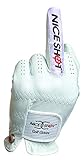 Nice Shot "The Bird" Cabretta Leather Golf Glove Men's Left Hand White Extra Large XL | Premium & Genuine AAA Cabretta Leather