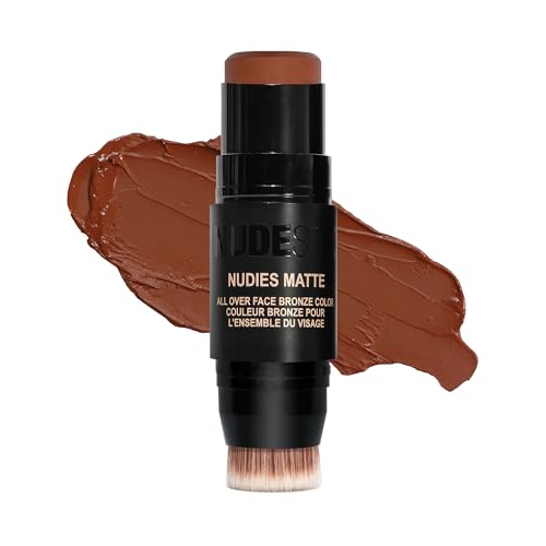 Nudestix Nudies Bronze All Over Matte Bronzing Stick – 3-in-1... 41v SJsl8cL