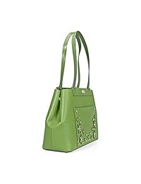 Michael michael kors Meredith tamaño mediano bolso de piel de curtido Floral