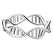 Silver DNA Ring Chemistry Science Ring Molecule Ring Vintage Jewelry Finger Rings