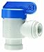 John Guest 3/8 Inch O.D. Tube Size x 1/4 Inch NPTF Speedfit to Female Shut Off Valve, Push to Connect Plastic Plumbing Fitting, PPSV501222WP