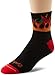 SockGuy Men's Spicy Socks, Black, Small/Medium