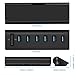 Cateck USB 3.0 6-Port Aluminum Hub with 2-Slot Card Reader Combo and 5V/4A High-Capacity Power Supply for iMac, MacBook Air, Mac Pro,MacBook Pro, MacBook, Mac Mini, PCs and Laptops, Black