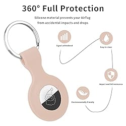 GAGAAL Case Apple Airtags, Keychain AirTags Case