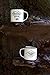Gentlemen's Hardware Enamel Camping Espresso Mug Set of 2, Cream (5 Ounces)