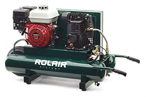Portable Gas Air Compressor, 9 gal., 6.5HP