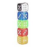 UJuly Mini Creative Butane Lighter, LED Dices Model
