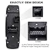 Driver Side Master Power Window Switch Replaces OE# 4602863AB 4602863AC 4602863AD for 2009-2012 Dodge Ram 1500 2500 3500 Quad & Crew Cab Pickup Only