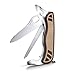 Victorinox Swiss Army One-Hand Trekker Grip Pocket Knife, Desert, 111mm