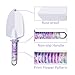 WOLFWILL 10 Pieces Garden Tool Set Gardening Tools Gift Kit Ergonomic Handle with Storage Case Anti-rust Trowel Rake Weeder Pruning Shear Sprayer Shovel