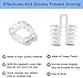 Clipple Snoring Anti Snoring Device Silicone Magnetic Anti Snore Nose Clip Effective-Easy Stop Snoring Solution Professional Sleeping Aid Relieve Snore Mini Comfortable Sleep Sleeping (2 pcs)