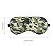 BYBART Camo Sleep Mask, Soft & Comfortable Eye Mask with Adjustable Head Strap Light Blocking Eye Cover for Kids Women Men