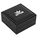 SEWOR Vintage Skeleton Flower Mens Pocket Watch Luminous Case Mechanical hand wind (Skeleton Black)