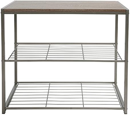 threshold 3 tier shoe rack