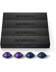 Nespresso Capsules VertuoLine, Espresso, Bold Variety Pack, Medium and Dark Roast Espresso Coffee, 40 Count Coffee Pods, Brews 1.35 Ounce, 1.35 Fl Oz (Pack of 40)